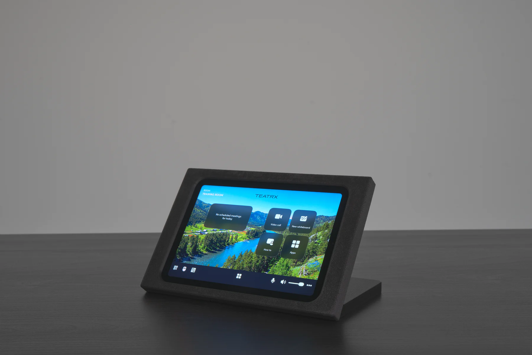 Black iPad Mini Table Stand